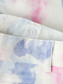 NAME IT Shorts Rose Cloud Dancer Tie Dye